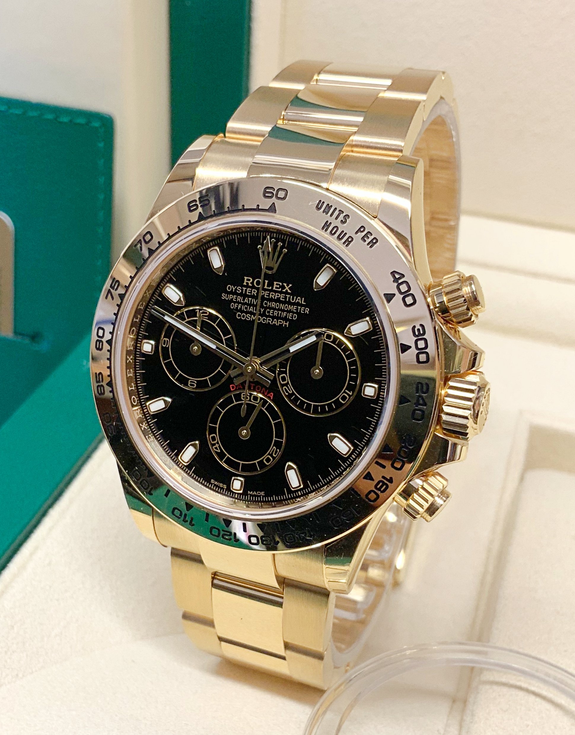 Rolex replica daytona 116508 black dial - immagine 2