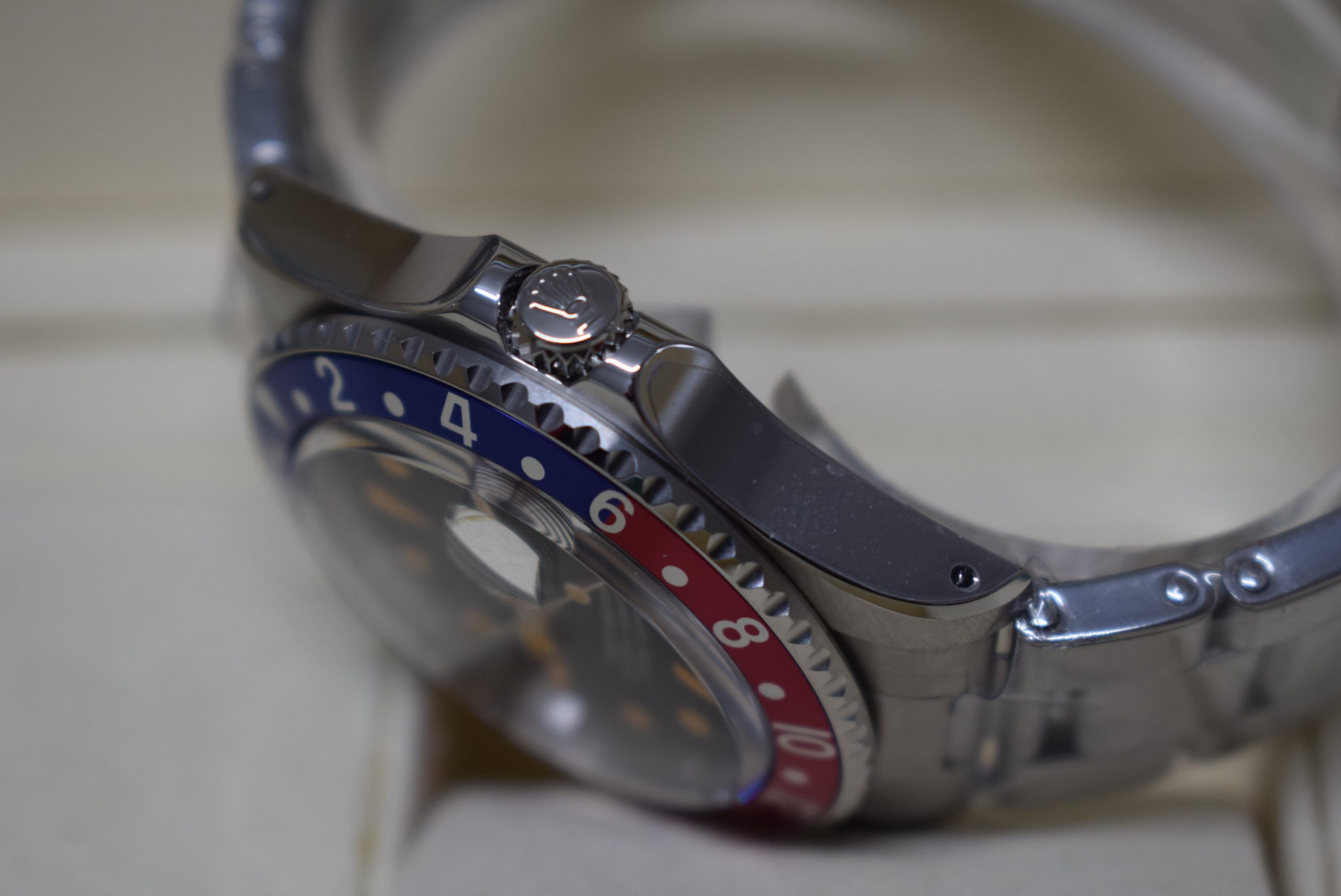 Rolex replica vintage GMT master II 1675 pepsi oyster - immagine 12