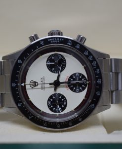 Alternative view of Rolex replica vintage daytona paul newman 6241 white dial