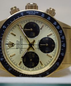 Rolex replica vintage daytona paul newman 6263 yellow gold lemon dial