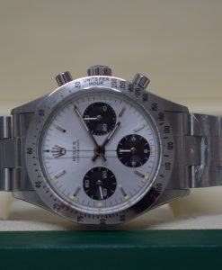 Alternative view of Rolex replica vintage daytona paul newman 6262 argentèè dial