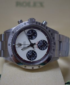Rolex replica vintage daytona paul newman 6262 white dial musketeer