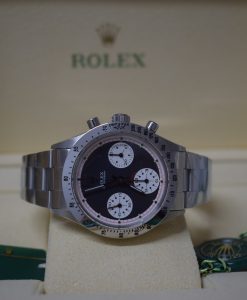 Alternative view of Rolex replica vintage daytona paul newman 6262 black dial musketeer
