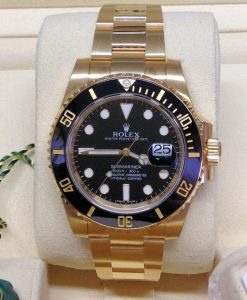 Rolex replica submariner oro giallo 116618LN