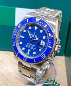Alternative view of Rolex replica submariner white gold puffo 116619LB