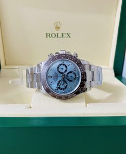 Alternative view of Rolex replica daytona 116506 platinum arabic dial